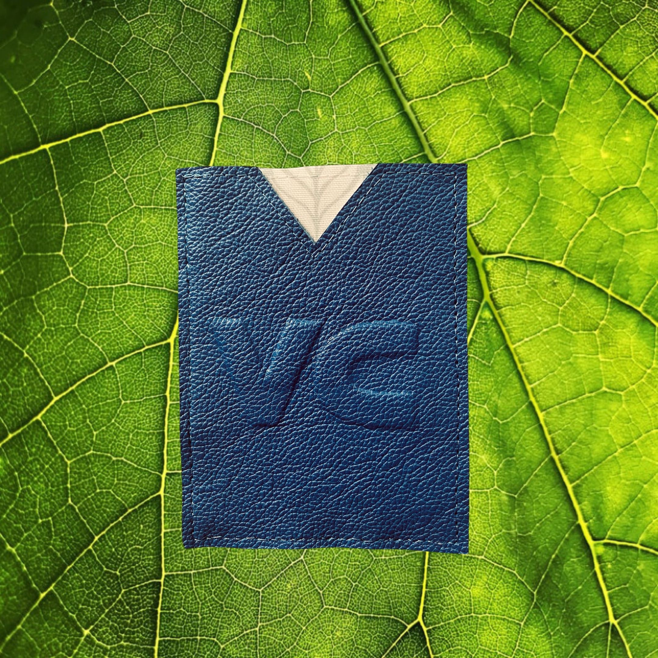 LEATHER VC COVER M BLUE